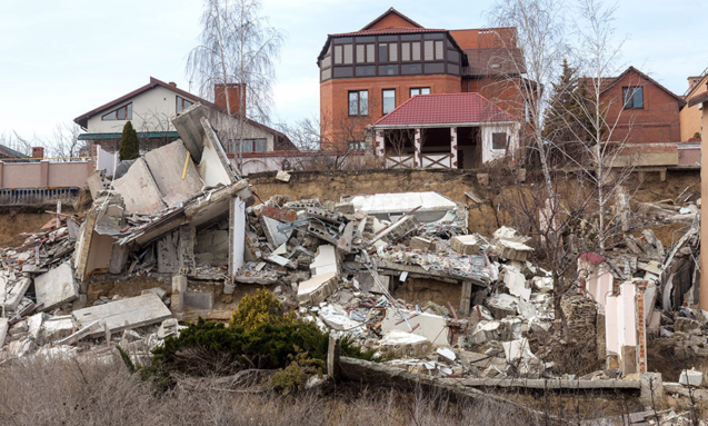collapsed-home